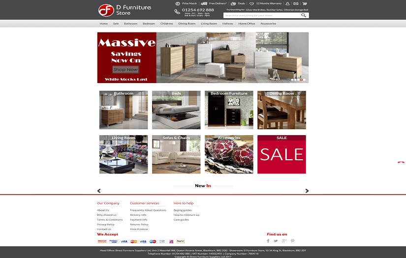 D Furniture Store screenshot 1